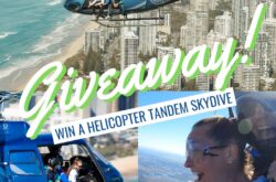 🚁 WIN! $595 Helicopter Tandem Skydive 🚁